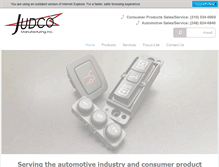 Tablet Screenshot of judco.net